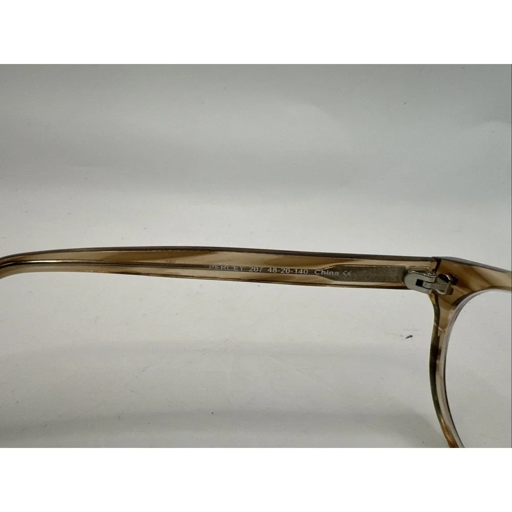 WARBY PARKER Percy 207 Eyeglasses FRAMES ONLY 48-20-140 Chestnut Crystal Brown